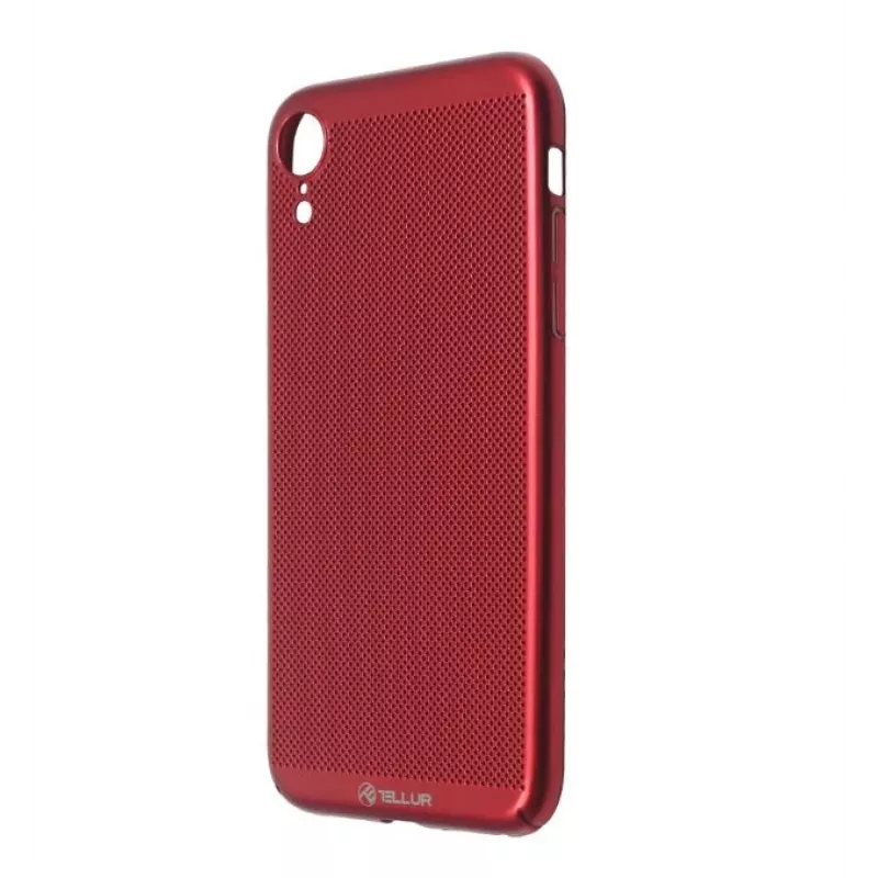 Tellur telefono dėklas, skirtas „iPhone XR“ – raudonas, šilumos išsklaidymo dizainas