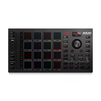 MIDI studijos valdiklis AKAI MPC Studio MK2 su 16 padėklų, LCD, RGB foniniu apšvietimu, USB-MIDI, 305 mm pločio