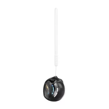 Į ausis įdedamos ausinės Vention OpenBeat O12 NBUW0 — belaidės Bluetooth 5.4, atsparios vandeniui, įkrovimo dėklas, 40 mAh baterija, USB-C laidas, juodos
