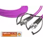 Lightwin LDP-50 ST-ST 2.0 OM4 šviesolaidinis kabelis 2 m violetinis (LDP-50 ST-ST 2.0 OM4)