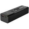 Nešiojama išorinė baterija TRACER Quant 10000 mAh Li-Ion, PD ir QC3.0, 3 prievadai (2×USB-C, 1×USB-A), 100W, juoda