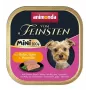Šlapias šunų maistas Animonda Vom Feinsten 100 g — vištiena, be grūdų, suaugusiems mažų veislių šunims (5–10 kg)