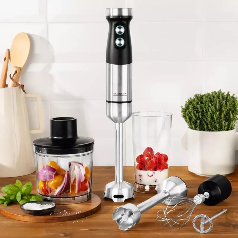 Panardinamasis trintuvas Gastroback Design Power Hand Blender Set 5-in-1