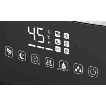 drėkintuvas Blaupunkt AHS801 Steam 5 L juoda sidabrinė