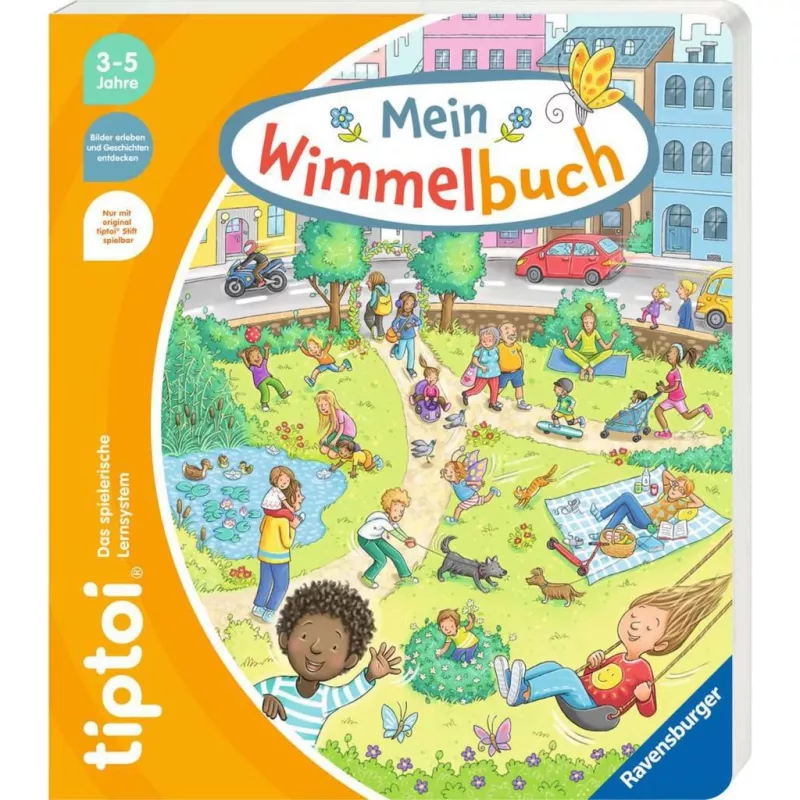 tiptoi Mein Wimmelbuch, mokomoji knyga