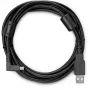 WACOM USB laidas 3 m su USB-A jungtimi, modelis ACK4220601, juodas