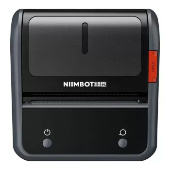 Terminis etikečių spausdintuvas NIIMBOT B3S_P 300 dpi Bluetooth nešiojamas, pilkas