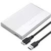 Korpusas 2,5 colio SATA SSD/HDD QOLTEC 52278 USB 3.0, palaiko iki 2 TB