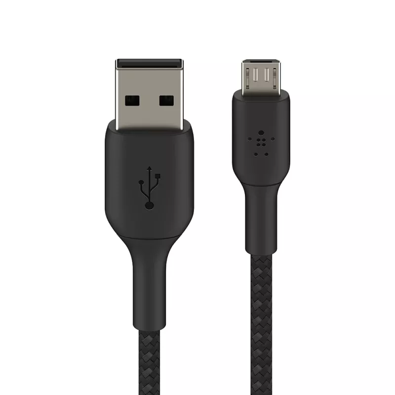 USB laidas Belkin CAB007bt1MBK 1 m USB A Micro-USB A juodas
