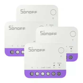 Sonoff MINI-RBS WiFi išmanusis mini roletų jungiklis (4 vnt.)
