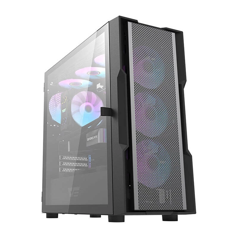 Kompiuterio korpusas Darkflash DK431 Mesh, ATX, juodas