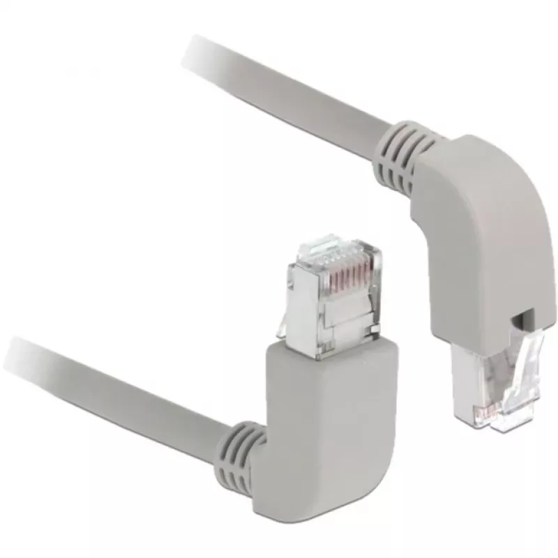 Tinklo kabelis DeLOCK 85872 2m Cat6a S/FTP pilkas