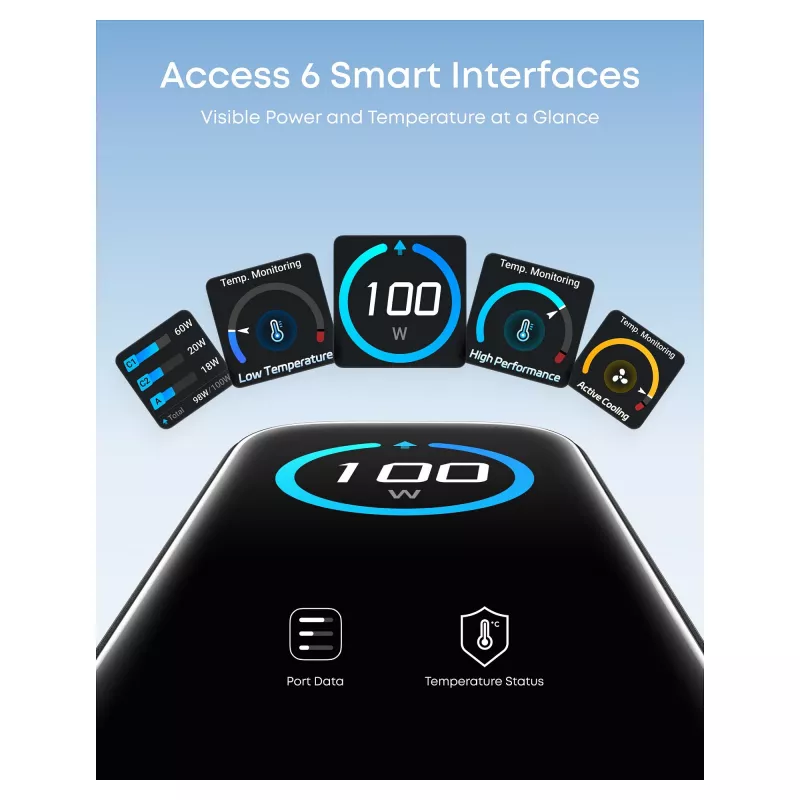 Anker B121BGZ1 maitinimo adapteris, pilkas