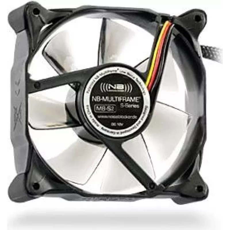 NOISEBLOCKER Multiframe M8-S2 80mm korpuso ventiliatorius