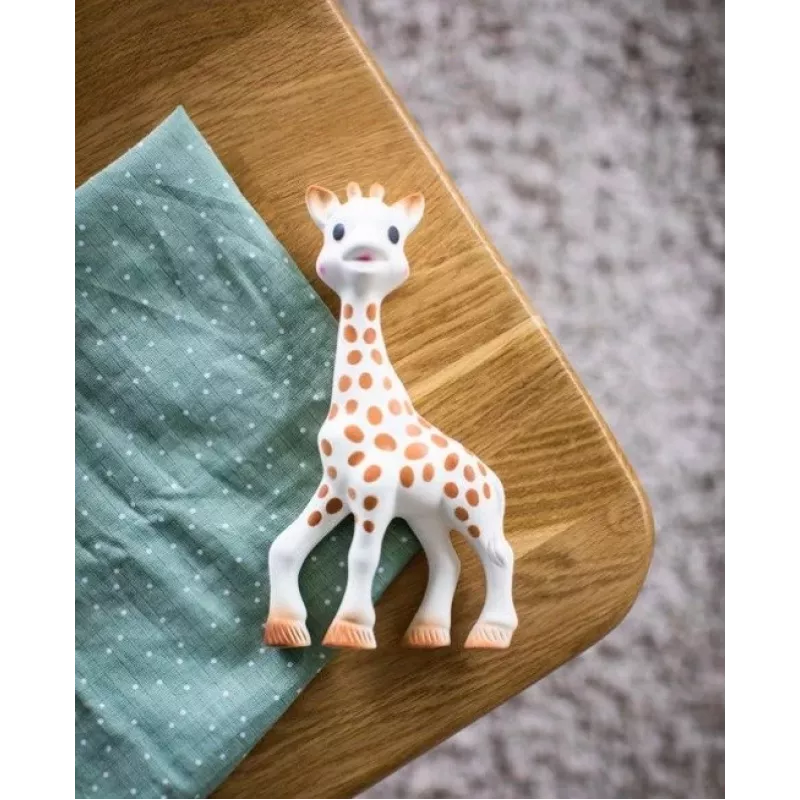 Vaikiškas dovanų rinkinys Sophie La Girafe 000013 — 2 dalių įvairiaspalvis rinkinys su barškučiu, nuo 0 mėnesių