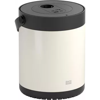 Bachmann MOV E maitinimo laidas su 1x CEE 7/3 lizdu ir 2x USB A/C, balta/juoda