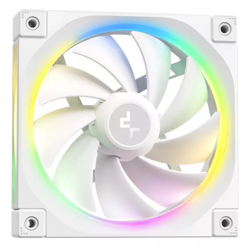 Skystas aušintuvas DeepCool LQ360 White, 360 mm radiatorius, RGB ventiliatoriai