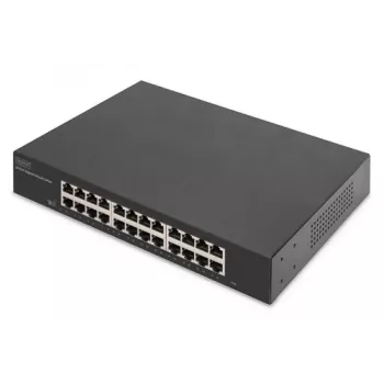Nevaldomas komutatorius Digitus DN-80113-2 24 prievadų Gigabit Ethernet 19 colių