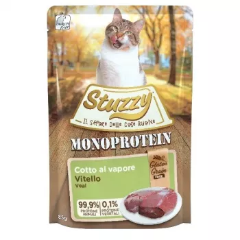 STUZZY Monoprotein Veršiena - šlapias kačių ėdalas - 85 g
