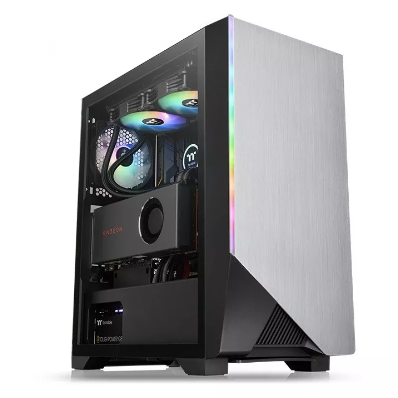 PC Case Thermaltake H550 TG ARGB Midi Tower Black, Grey