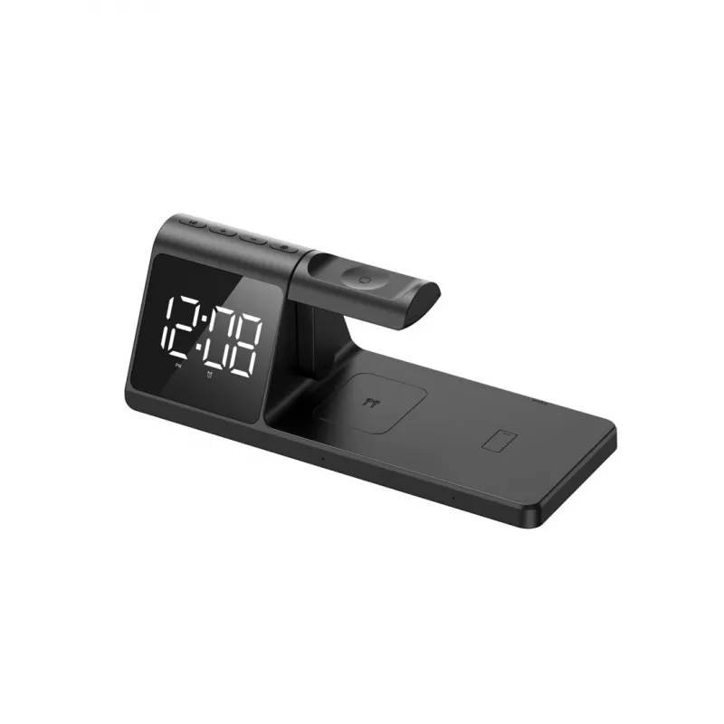 Havit W3042 - 3 viename belaidžio įkrovimo stotelė, juoda