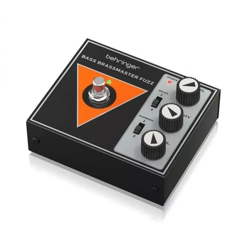 Bosinės gitaros efektų pedalas Behringer Bass Brassmaster Fuzz modelis 27001081