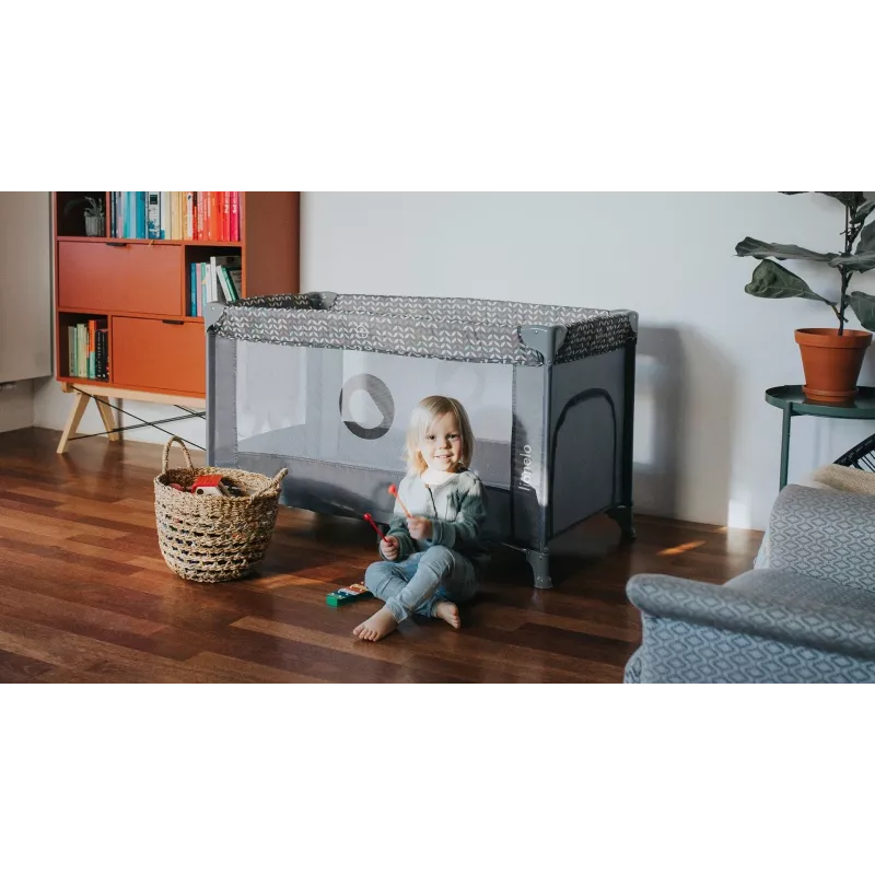 Lionelo Stefi Concrete Multicolor - lovelė 2 viename