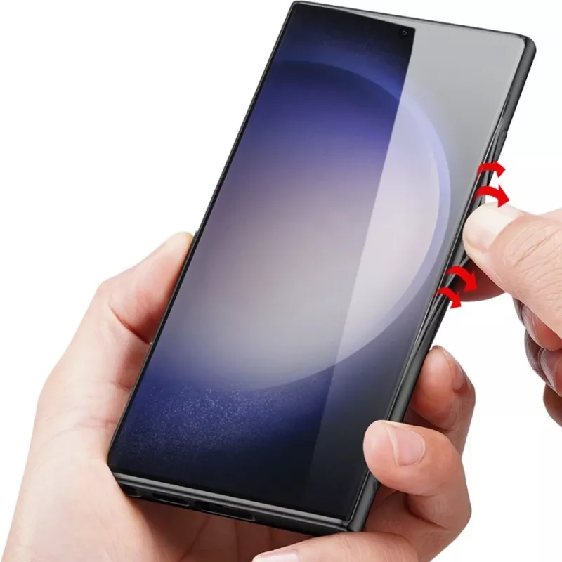 Nevox StyleShell NYLO - Samsung Galaxy S25 Ultra, juoda