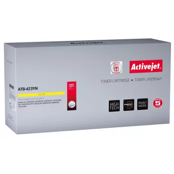 Activejet ATB-423YN toneris (pakaitalas Brother TN-423Y; Supreme; 4000 puslapių; geltonas)
