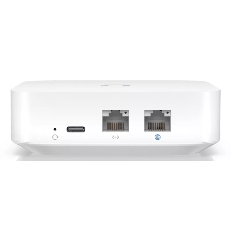 Ubiquiti | UniFi Next-Generation Gateway Lite | 802.11ax | 10/100/1000 Mbit/s | Ethernet LAN (RJ-45) jungtys 1 | „Mesh“ palaikymas: Ne | MU-MIMO: Ne | Nėra mobiliojo ryšio