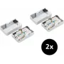 Tinklo plėtinys ShiverPeaks 75001-SET2 Cat. 6 2 vnt. rinkinys — Ethernet kabelių rinkinys, Cat6 našumas