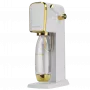SodaStream karbonizatorius auksinis baltas 1L plastikinis 60L talpa