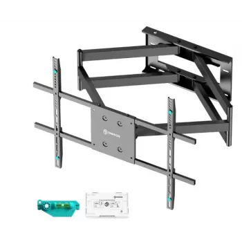 ONKRON M8L-B pasukamas ir pakreipiamas laikiklis televizoriams 42‘–110‘, maks. 100 kg, su pasukimu, juodas