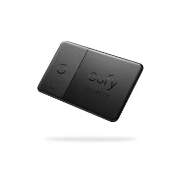GPS seklys Eufy SmartTrack Card juodas universalus baterijos veikimo laikas 26280 val.