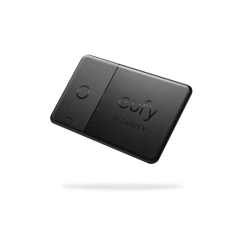 GPS seklys Eufy SmartTrack Card juodas universalus baterijos veikimo laikas 26280 val.