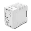 Qoltec 50914 DIN bėgio maitinimo šaltinis | 90 W | 12 V | 7,5 A | Baltas | Plonas