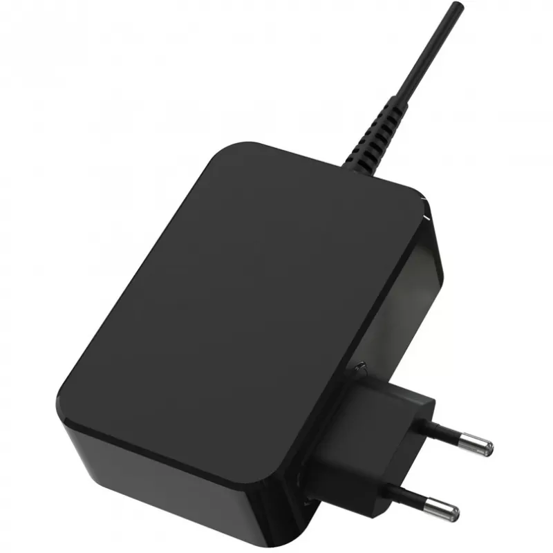 Vidinis įkroviklis LC-Power LC-NB-GAN-90-C nešiojamam kompiuteriui, juodas, AC 220-240V