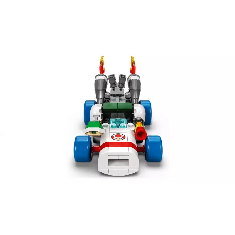 Konstrukcinis žaislas LEGO rinkinys 72035 Super Mario Mario Kart Toad's Workshop, interaktyvūs lygiai ir figūrėlės
