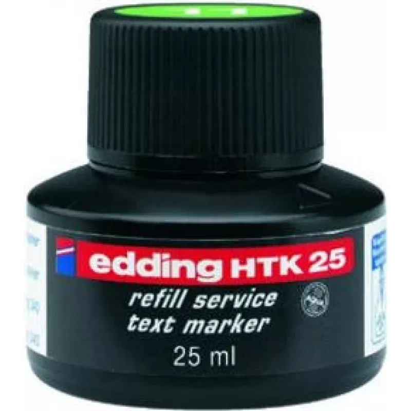 Markerio rašalo papildymas Edding HTK 25 šviesiai žalia 25 ml
