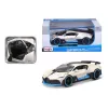 Kompozitinis modelis Bugatti Divo 1/24 baltas