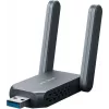 Belaidis USB adapteris MERCUSYS MA37BEH — didelio stiprinimo Wi-Fi 7 (BE6500) USB-C/USB-A suderinamumas