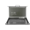 Digitus 17 col. HD LCD KVM konsolė 16 prievadų HDMI vokiška klaviatūra