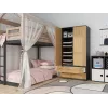Topeshop SZAFA MALWA AN/AR K bedroom wardrobe/closet 5 shelves 2 durelės(s)