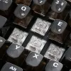Mechaninė žaidimų klaviatūra Sharkoon Crystal Shark Juoda DE su RGB apšvietimu