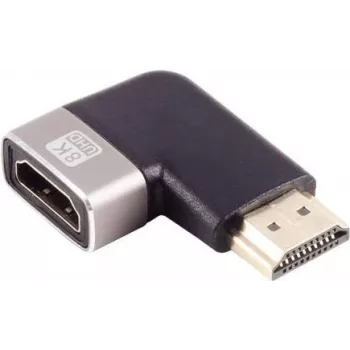 HDMI jungčių adapteris ShiverPeaks SP10-01052 juoda sidabrinė auksuota
