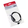USB laidas Akasa 0,4 m USB A juodas