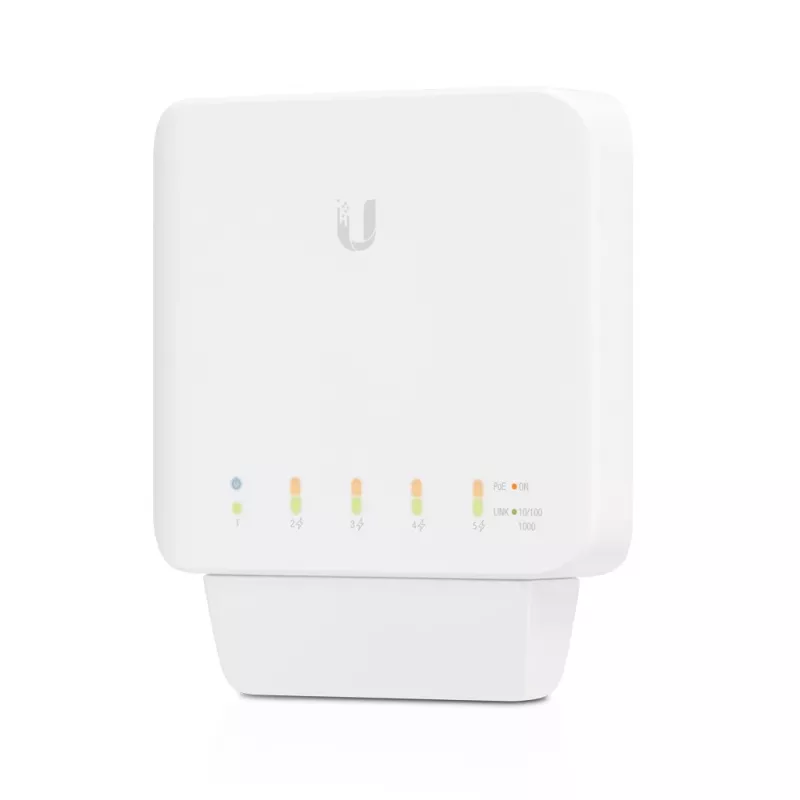 Ubiquiti UniFi Switch Flex (3 komplektas) Valdomas L2 Gigabit Ethernet (10/100/1000) Maitinimas per Ethernet (PoE) Baltas