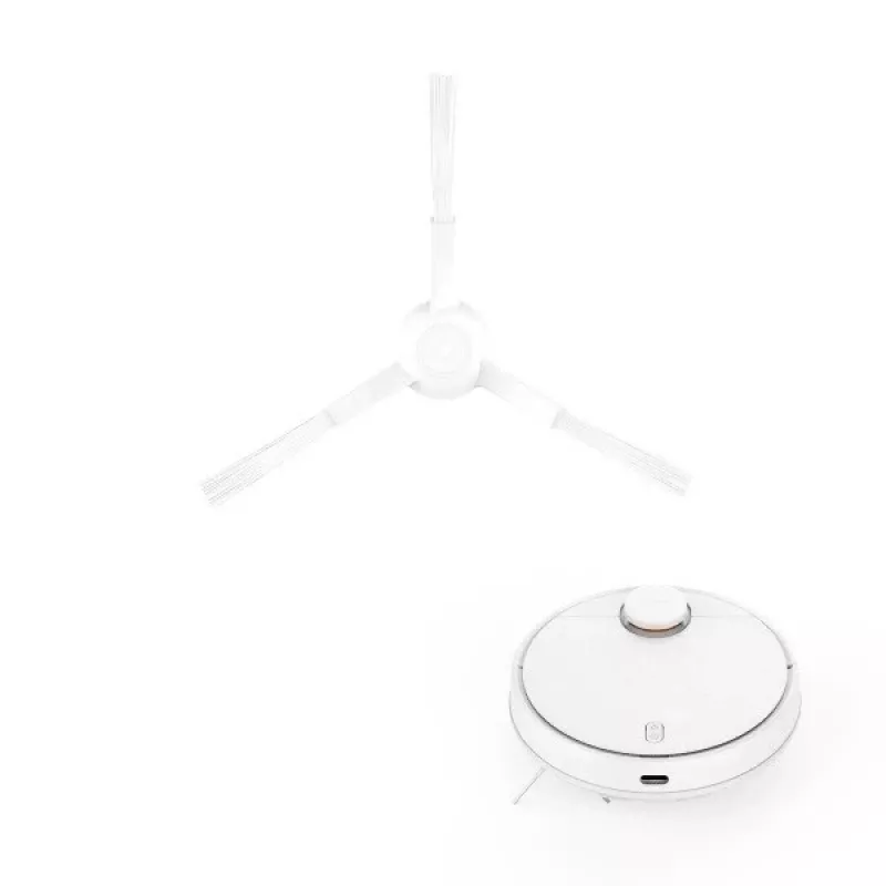 Pakaitinis šoninis šepetys Xiaomi BHR6473GL — šoninis šepetys suderinamiems „Xiaomi“ robotų dulkių siurblių modeliams