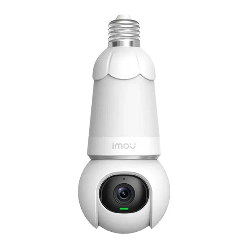 IMOU IPC-S6DP-5M0WEB-E27 IP apsaugos kamera, lemputės formos, 5 MP, 2,8 mm objektyvas, Wi‑Fi, „MicroSD“ iki 256 GB, 30 m naktinis matymas
