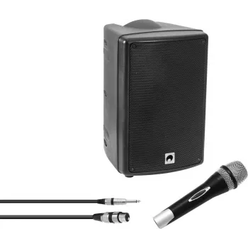 Maitinama belaidė garso sistema Omnitronic WAMS-08BT MK2 su Bluetooth ryšiu